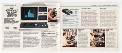 Lot #3150 RadioShack: TRS-80 Microcomputer Product Catalog and Raaka-Tu Game Cassette - Image 3