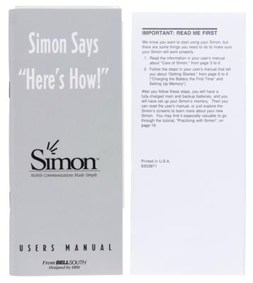 Lot #3155 IBM Simon Personal Communicator - The First True Smartphone - Image 6