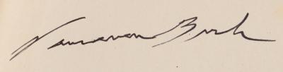 Lot #3144 Vannevar Bush Signed Book - Endless Horizons - Image 2