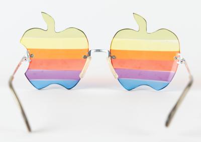 Lot #3115 Steve Wozniak's Apple Rainbow Glasses - One of 30 Custom-Made by an Optometrist in 1979 - Image 4