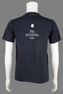 Lot #3131 Apple Computer Employees "May the Best Idea Win" T-Shirt - Image 2