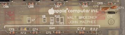 Lot #3012 Apple IIe 'Super II' Prototype Logic Board (1981) - Image 2