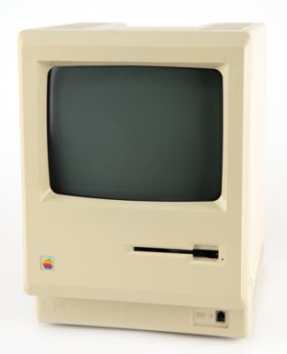 Lot #3024 Del Yocam's Macintosh 128K with 'In Appreciation' Plaque - Image 4