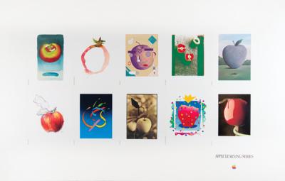 Lot #3100 Apple Computer Vintage 'Learning Series' Poster - Image 1