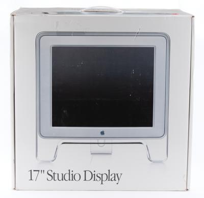 Lot #3044 Apple Power Mac G4 Cube Desktop Computer and Apple Studio Display (17-Inch) (with Boxes) - Image 4
