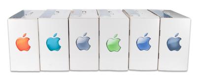 Lot #3042 Apple iBook G3 Laptops (6) in All Colors (with Boxes): Blueberry, Tangerine, Graphite, Indigo, and Key Lime - Image 2
