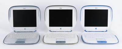 Lot #3042 Apple iBook G3 Laptops (6) in All Colors (with Boxes): Blueberry, Tangerine, Graphite, Indigo, and Key Lime - Image 4