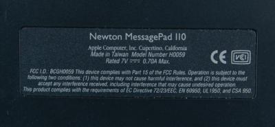 Lot #3035 Apple Newton MessagePad 110 (with Box) - Image 3