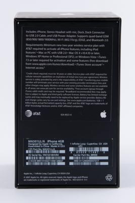 Lot #3049 Apple iPhone - Rare 4GB Model (First Generation) - Image 11