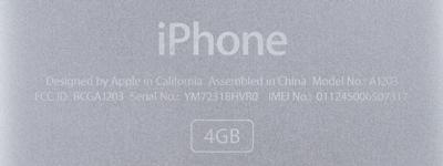 Lot #3049 Apple iPhone - Rare 4GB Model (First Generation) - Image 5
