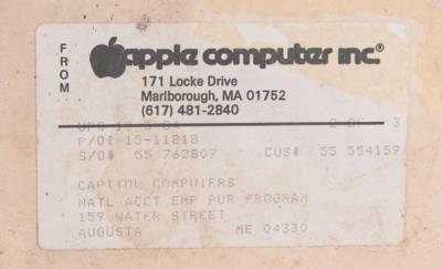 Lot #3022 Apple 1984 Macintosh 128K (Upgraded to 512K) with Original Box and Carrying Case - Image 10