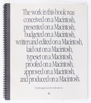 Lot #3130 Apple Macintosh II Desktop Media Brochure - Image 1
