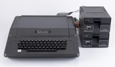Lot #3010 Apple II Plus Computer: Scarce Bell & Howell 'Darth Vader' or 'Black Apple' Variant - Image 2
