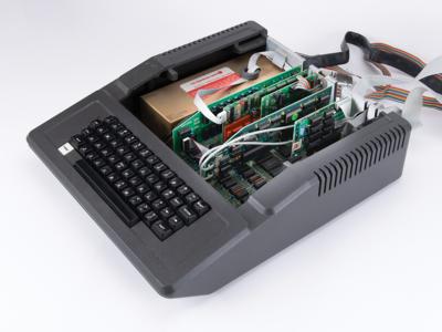 Lot #3010 Apple II Plus Computer: Scarce Bell & Howell 'Darth Vader' or 'Black Apple' Variant - Image 3