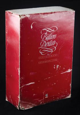 Lot #3122 Apple 'One Billion Sales' Wine Glasses (1982) - Complete Set of (4) with Original Slipcase Box - Image 3