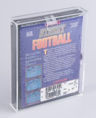 Lot #3195 Street Football (Sealed PC 5.25″ Floppy Disk) - CAS 90 - Image 2