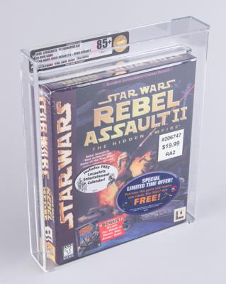 Lot #3193 Star Wars Rebel Assault II: The Hidden Empire (Sealed PC CD-ROM) - VGA NM+ 85+ - Image 1