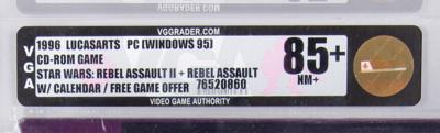 Lot #3193 Star Wars Rebel Assault II: The Hidden Empire (Sealed PC CD-ROM) - VGA NM+ 85+ - Image 3