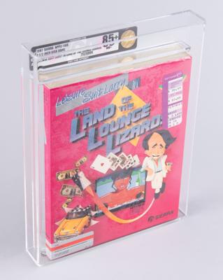 Lot #3185 Leisure Suit Larry in the Land of the Lounge Lizards (Sealed Apple 3.5″ Floppy Disk) - VGA NM+ 85+ - Image 1