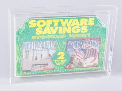 Lot #3192 Sid Meier's Civilization and Colonization [2-Pack] (Sealed PC CD-ROMs) - CAS 85 - Image 1