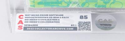 Lot #3192 Sid Meier's Civilization and Colonization [2-Pack] (Sealed PC CD-ROMs) - CAS 85 - Image 3