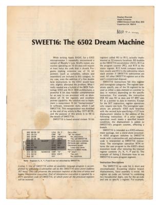 Lot #3001 Apple-1 Computer Signed by Steve Wozniak - Image 27