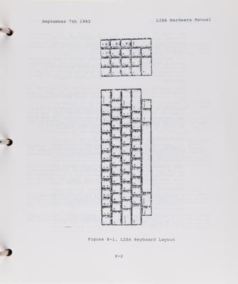 Lot #3018 Apple Lisa (5) Early Developer Schematics with Final Draft 'LISA Hardware Manual' from 1982 - Image 13