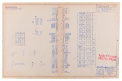 Lot #3018 Apple Lisa (5) Early Developer Schematics with Final Draft 'LISA Hardware Manual' from 1982 - Image 2