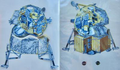 Lot #4350 Apollo Lunar Module Overhead Hatch - Image 9