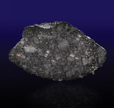 Lot #4414 NWA 13951 Lunar Meteorite 'Starry Night' End Cut - Large 2.97 lb Moon Rock - Image 2