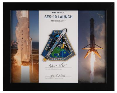 Lot #4399 SpaceX SES-10 Launch Employee Patch - Image 2