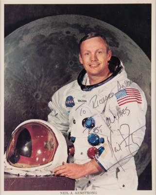 Lot #4154 Neil Armstrong Signed Photograph - Image 2