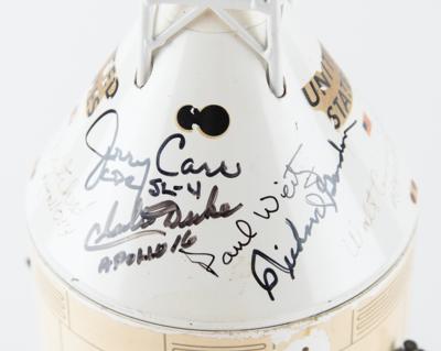 Lot #4308 Apollo and Skylab Astronauts (8) Signed CSM Model - Image 8