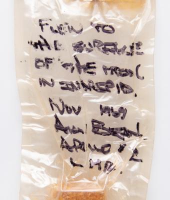 Lot #4164 Apollo 12 Lunar Surface-Flown Chicken Soup Food Packet Signed by Alan Bean - Image 4