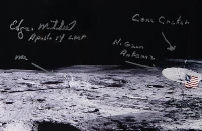 Lot #4248 Edgar Mitchell Signed Photograph - Image 2