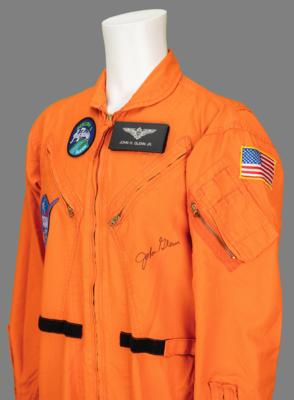 Lot #4009 John Glenn Signed USAF Flight Suit - Image 2
