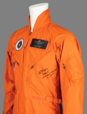 Lot #4264 Al Worden Signed Type CWU-28/P Flight Suit - Image 2