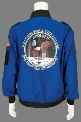 Lot #4130 Buzz Aldrin Signed Commemorative Jacket - Image 2