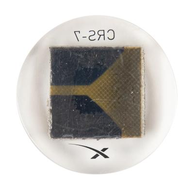 Lot #4400 SpaceX CRS-7 Flown Solar Array Fragment - Image 2