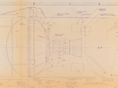 Lot #4426 Convair-Astronautics Model 55 Centaur AC Blueprint - Image 5