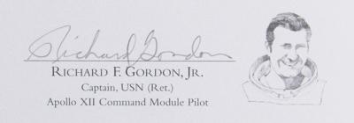 Lot #4173 Apollo 12 Crew-Signed Lithograph - Image 4