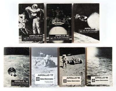 Lot #4136 Apollo 11-17 Delco Electronics Manuals (7) - Image 1