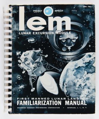 Lot #4337 Lunar Excursion Module (LEM) Familiarization Manual by Grumman - Image 1