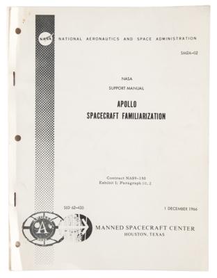 Lot #4336 Apollo Spacecraft Familiarization Manual (1966) - Image 1