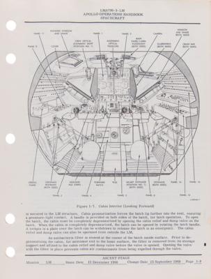 Lot #4179 Apollo 12: Apollo Operations Handbook - Lunar Module (Volume 1) - Image 4