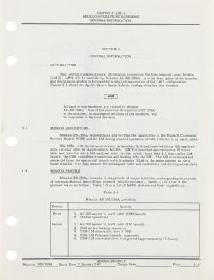Lot #4333 Apollo Lunar Module 2 Operations Handbook - Image 2