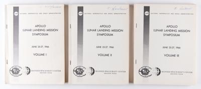 Lot #4323 Apollo Lunar Landing Mission Symposium Report, Vol. I-III (1966) - Image 1