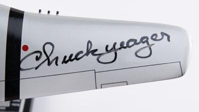 Lot #4423 Chuck Yeager Signed 'Glamorous Glen III’ Model - Image 4