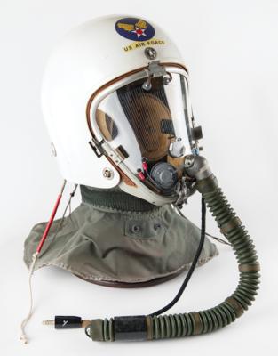 Lot #4502 USAF 1957 MA-2 High-Altitude Partial Pressure Helmet (ILC) - Image 1