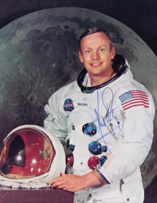 Lot #4101 Apollo 11 (3) Signed Photographs - Image 2
